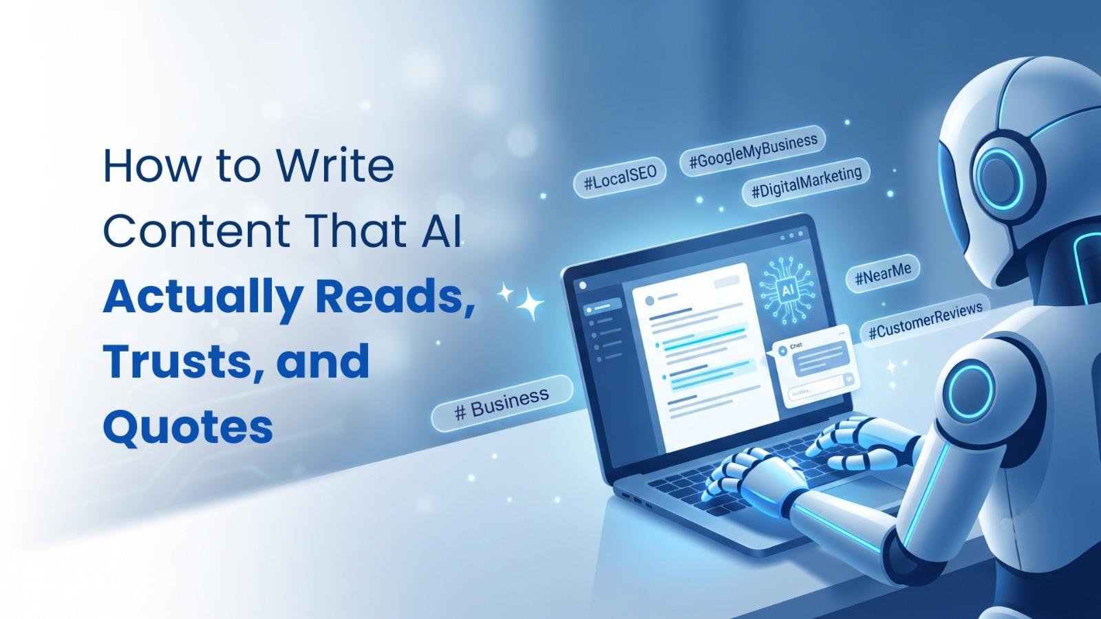How to Write Content AI Actually Quotes: A Practical Framework