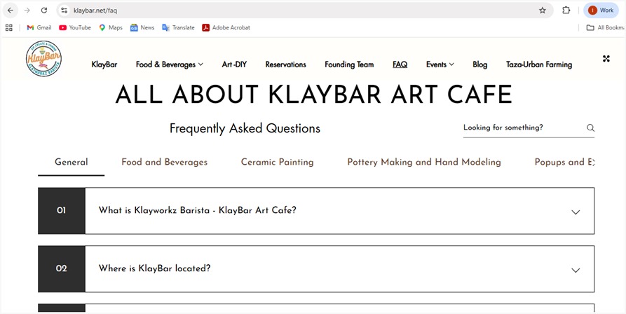 Example: Website FAQ Optimized for Voice Search